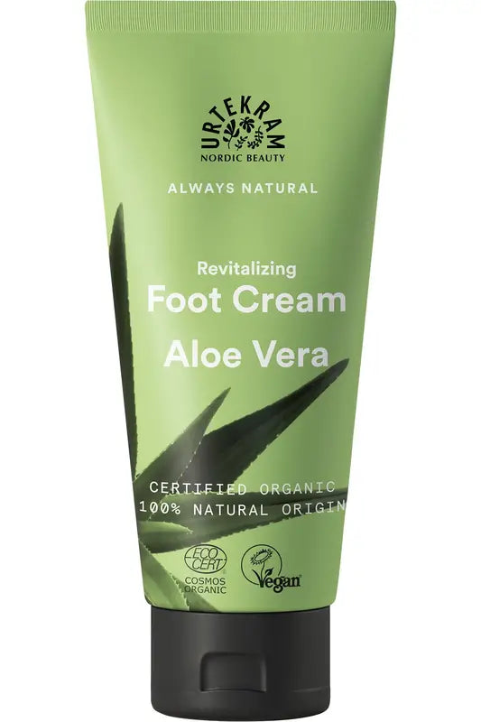 Urtekram revitalizing foot cream Aloe Vera