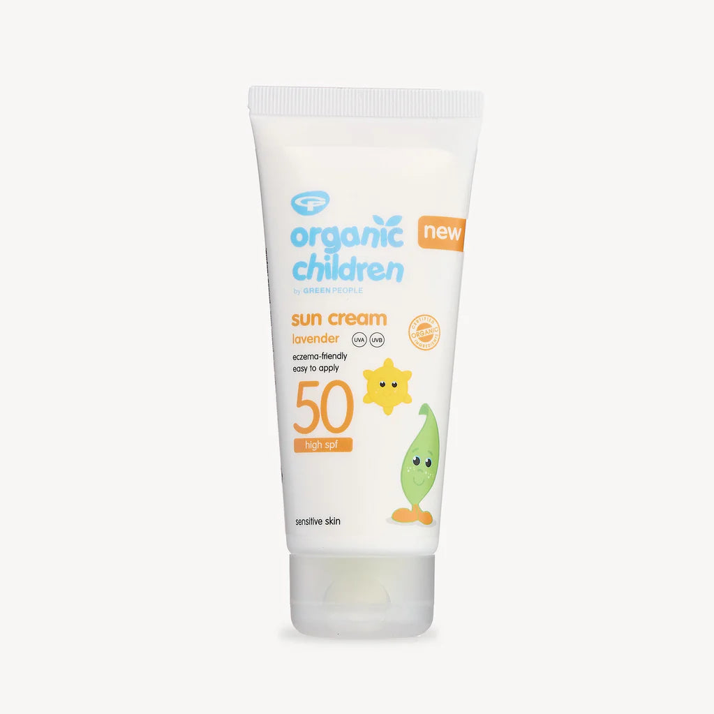 Organic Children Sun Cream Lavender SPF50