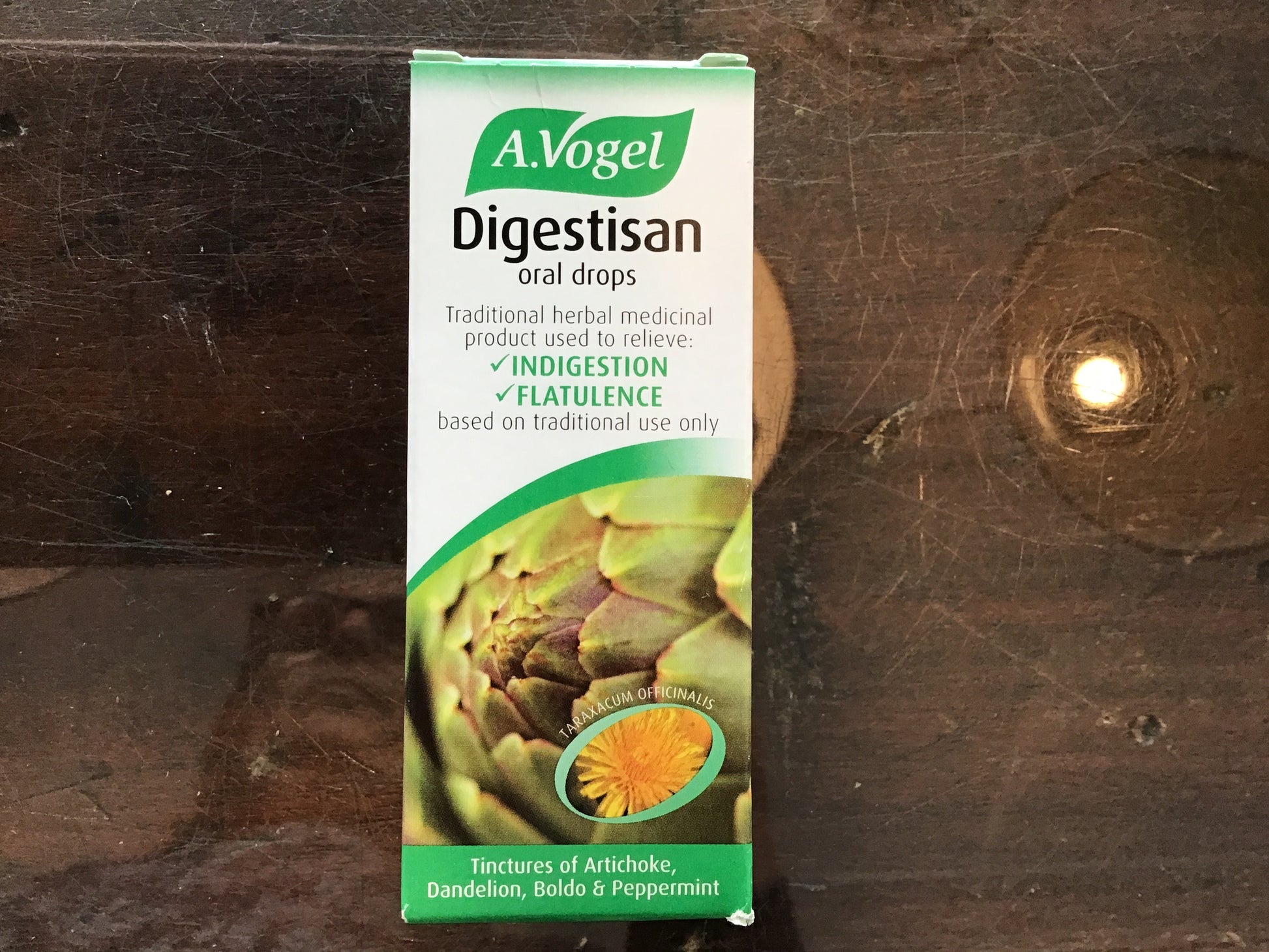 Digestisan oral drops 50ml, a herbal remedy for indigestion, feelings of fullness and flatulence.