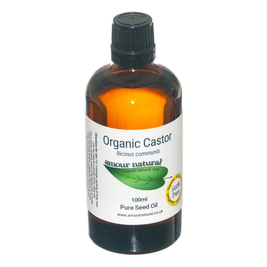 Amour Natural Castor Oil 100ml for deeply moisturising and nourishing hair, skin, and nails.