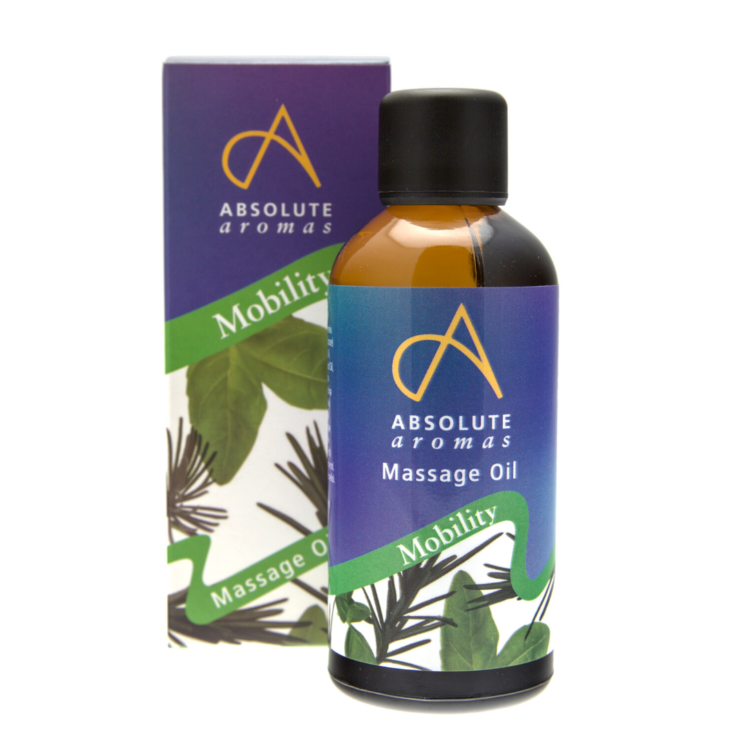 Absolute Aromas Massage Oil Mobility for ease and movement, soothing & comforting.