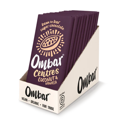 Ombar Centres Coconut Vanilla 70g