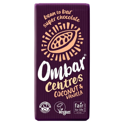 Ombar Centres Coconut Vanilla 70g