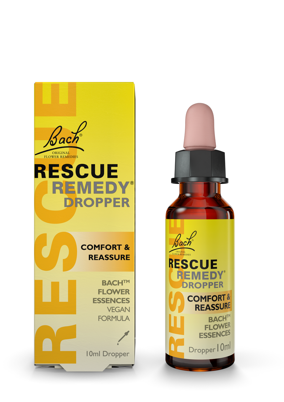 Bach Rescue Remedy 10ml dropper for calm & control