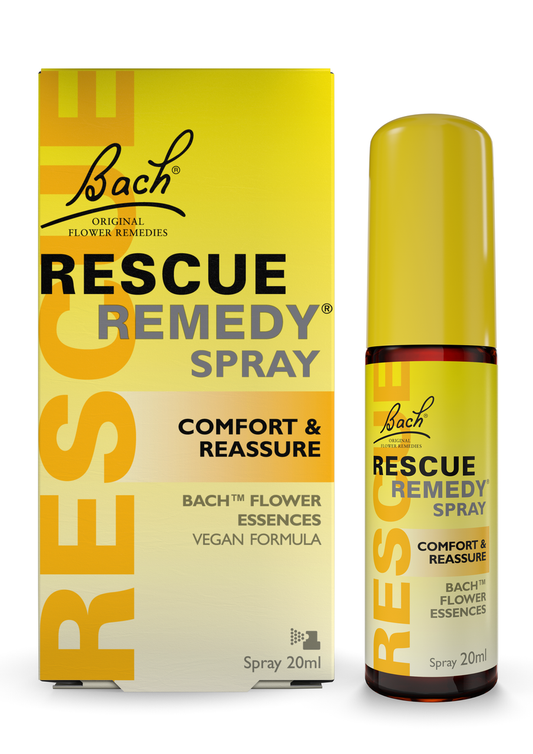 Bach Rescue Remedy Spray 20ml, on-the-go solution for calm