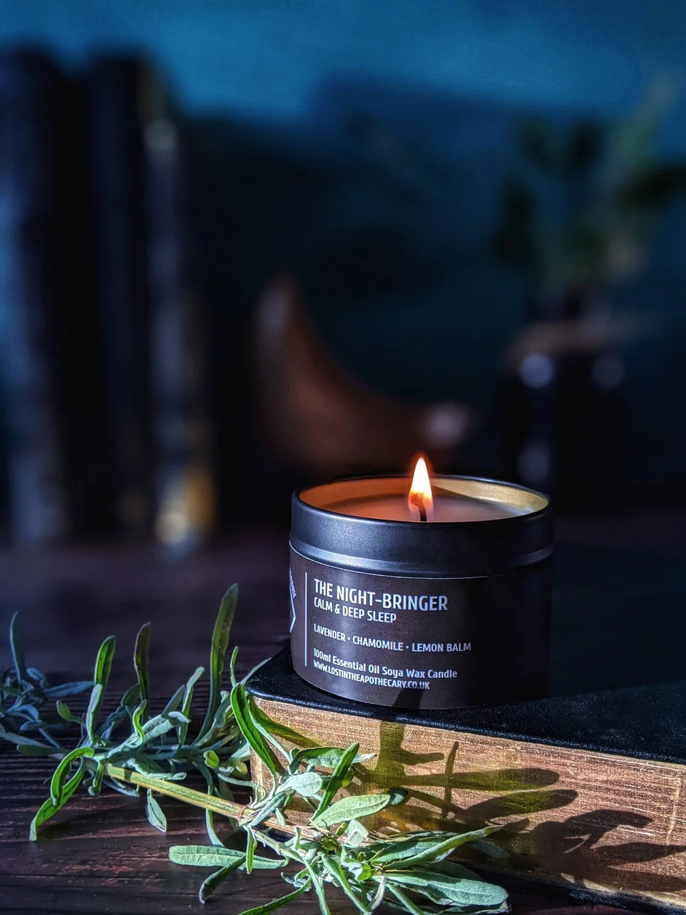 Lost in the Apothecary Candle: Sophisticated aroma for a calm, intriguing space.