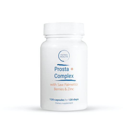 Saw Palmetto and Zinc 120's - Supports prostate health and normal testosterone levels.