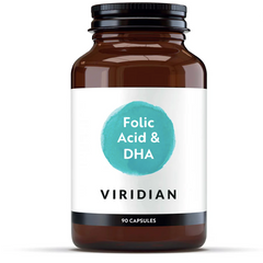 Viridian Folic Acid & DHA - 90 capsules