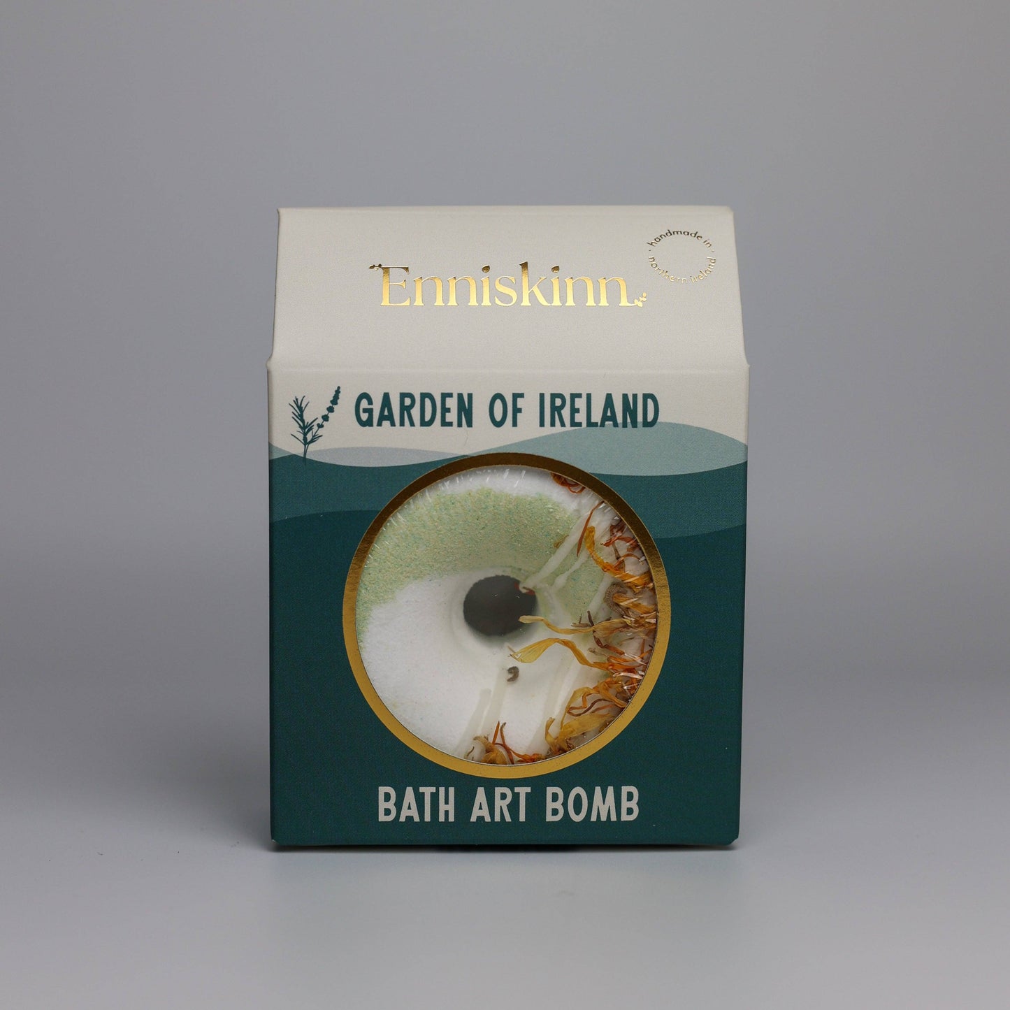 Enniskinn - Bath Bomb - Lavender Rosemary Sage - Garden of Ireland