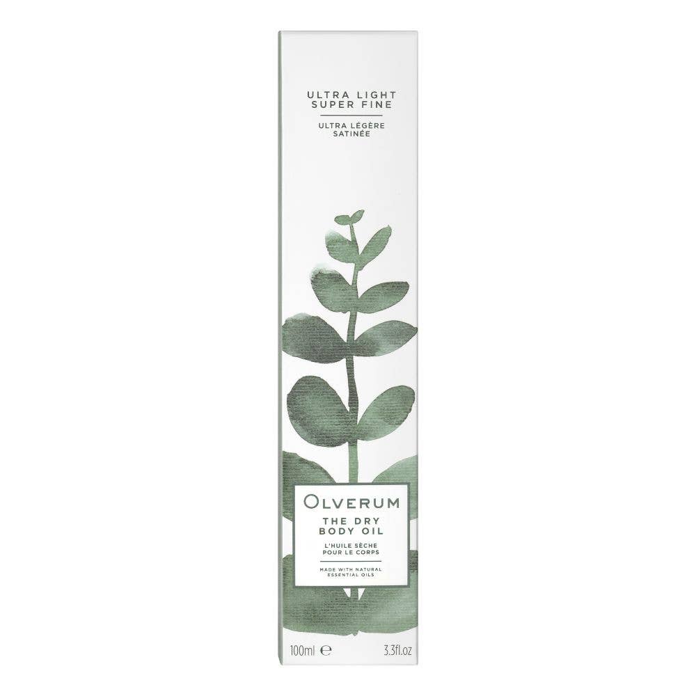 Olverum - Dry Body Oil - Ultra Light, Fast Absorbing - 100ml