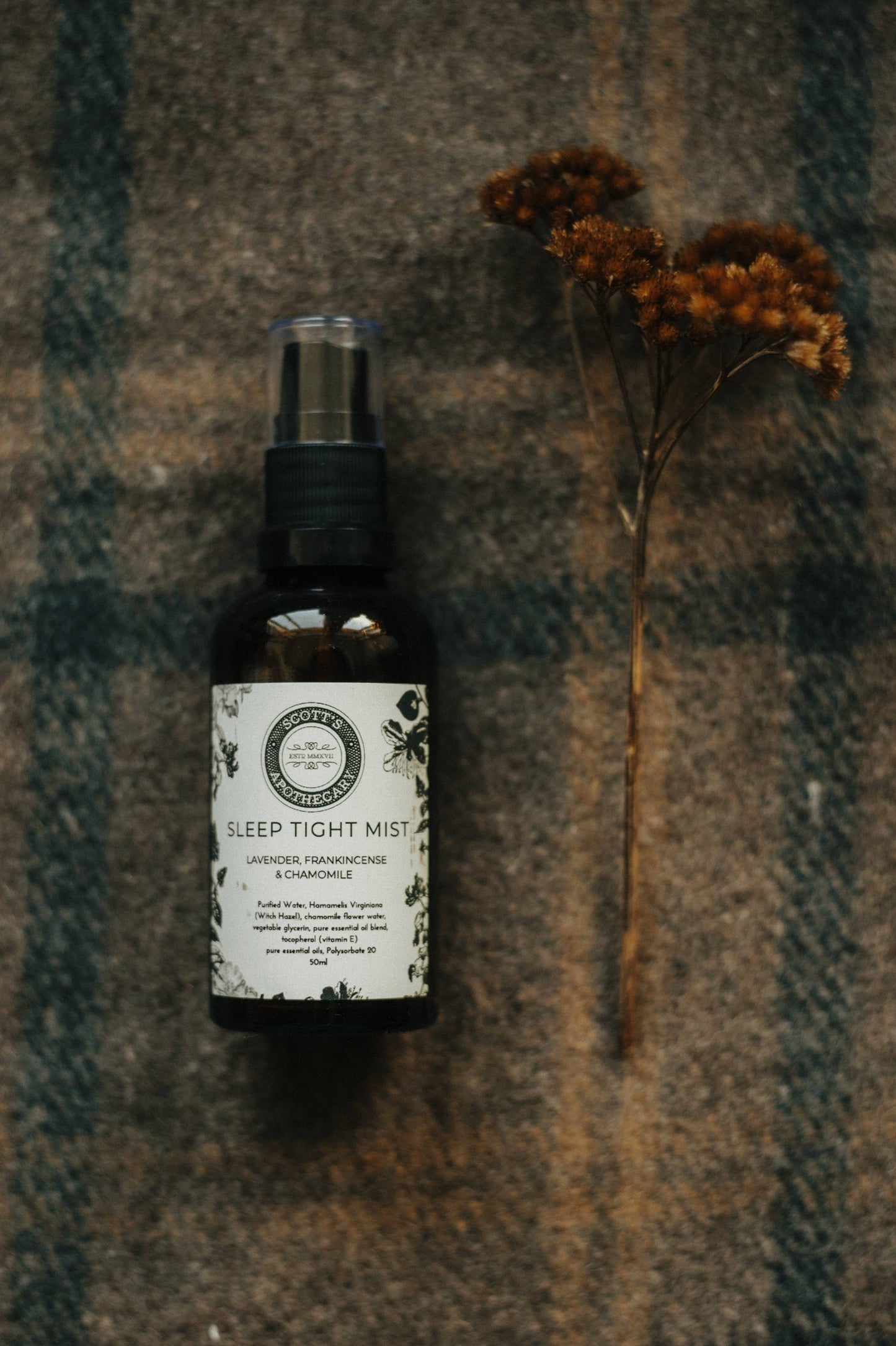 Scott's Apothecary - Sleep Tight Mist Lavender, Frankincense & Chamomile