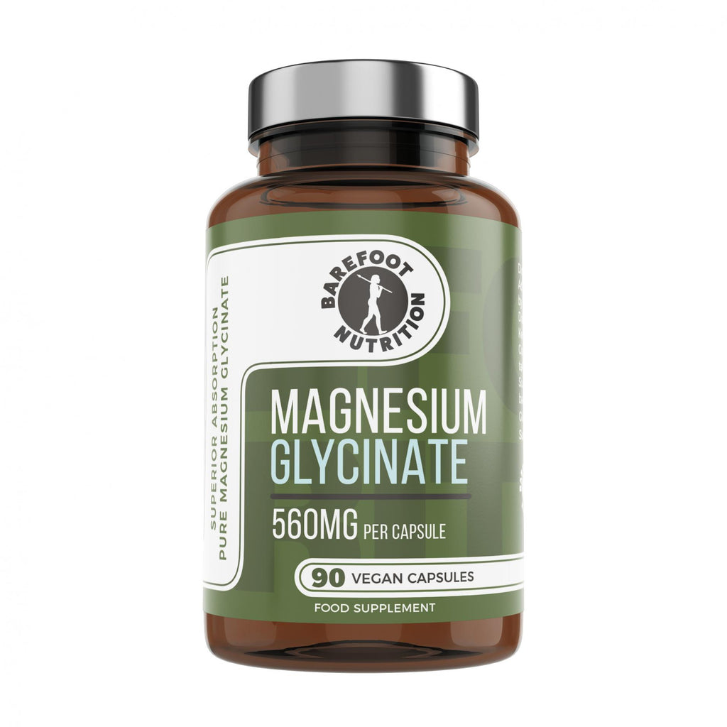 Barefoot Magnesium Glycinate 90s for enhanced magnesium intake and overall well-being.