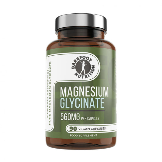 Barefoot Magnesium Glycinate 90s for enhanced magnesium intake and overall well-being.