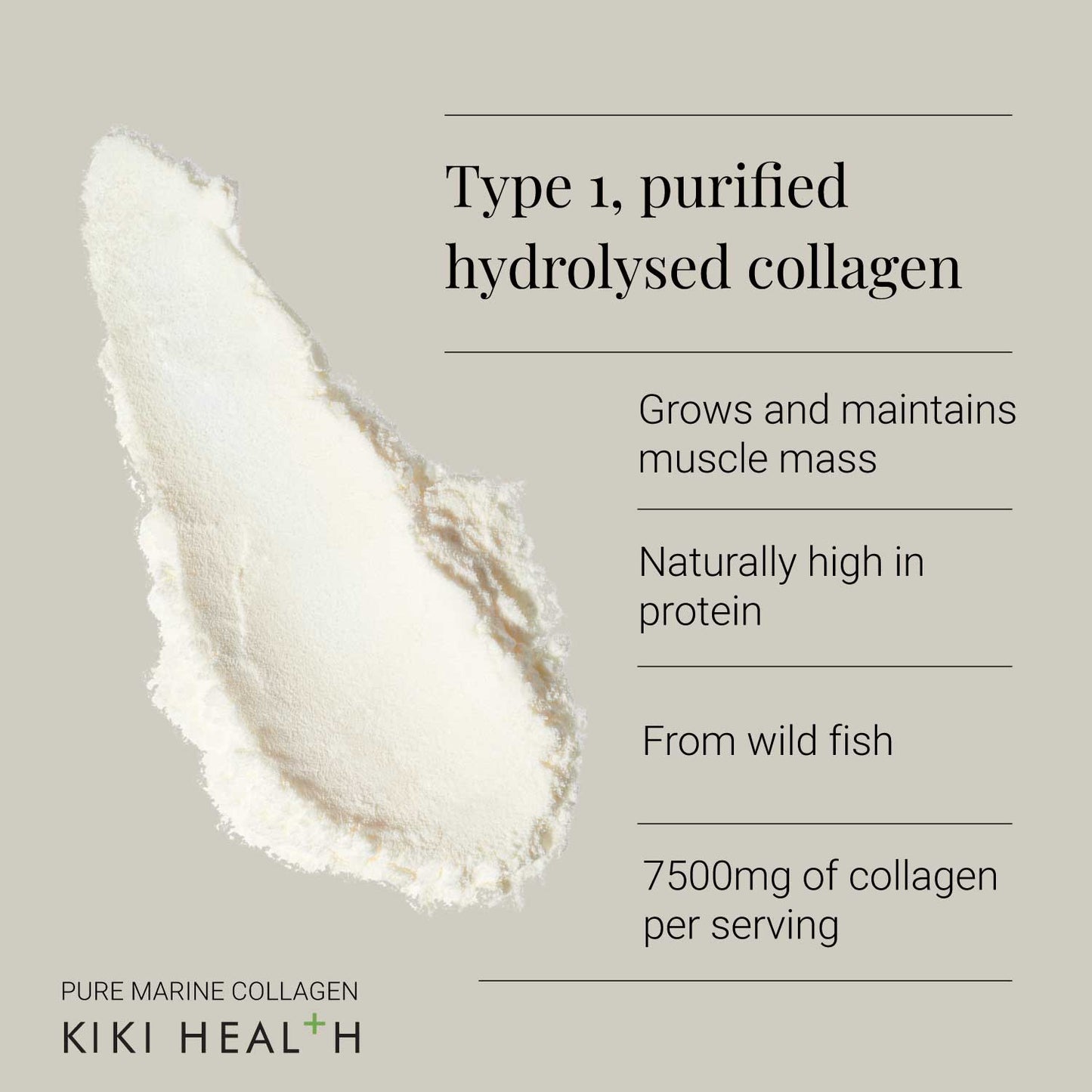 KIKI Health - Pure Marine Collagen Beauty Blend Powder 200g
