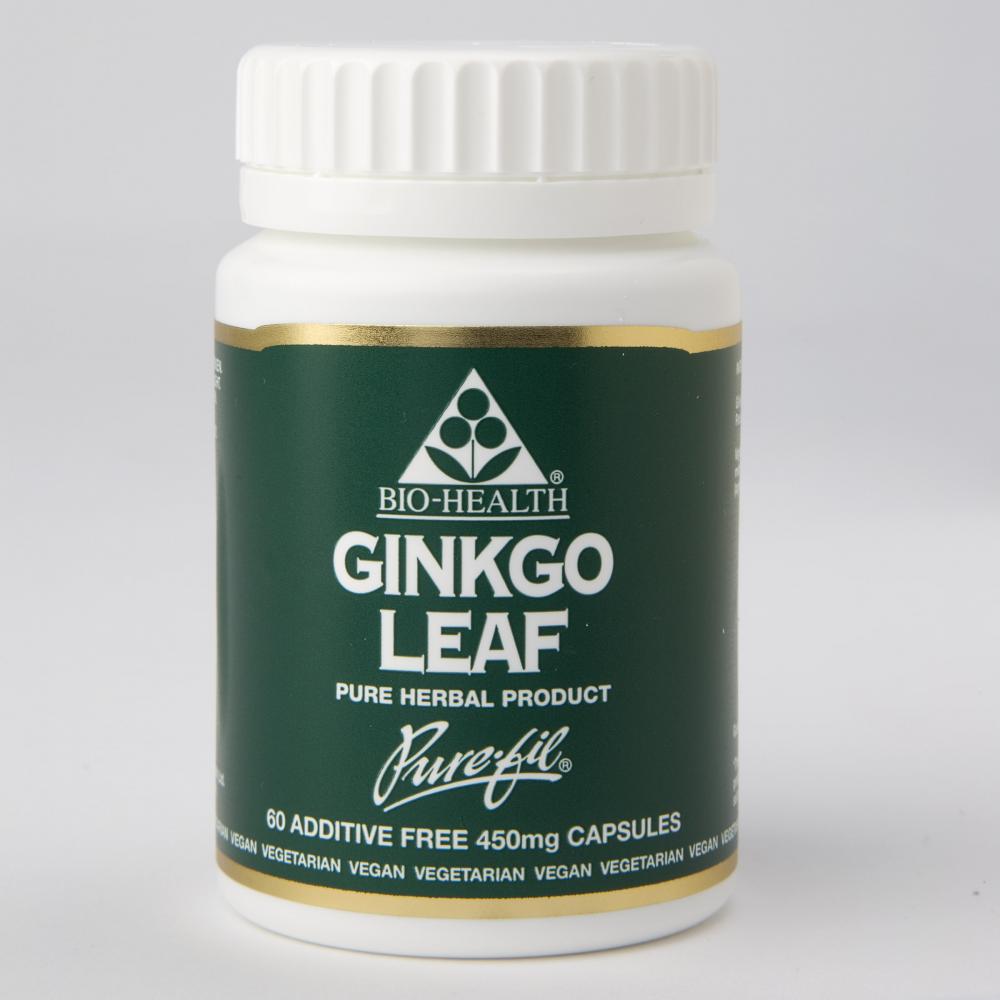 Ginkgo Leaf 60s for cognitive support