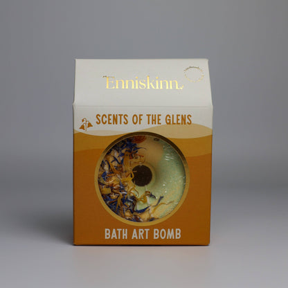Enniskinn  - Bath Bomb - Lemongrass Bergamot - Scents of the Glens