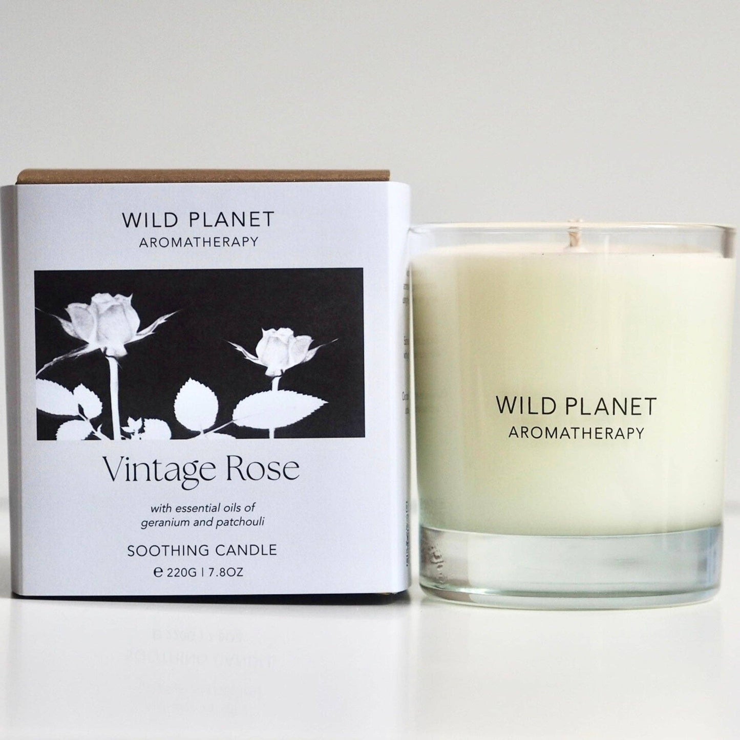 Wild Planet Aromatherapy - Vintage Rose Candle