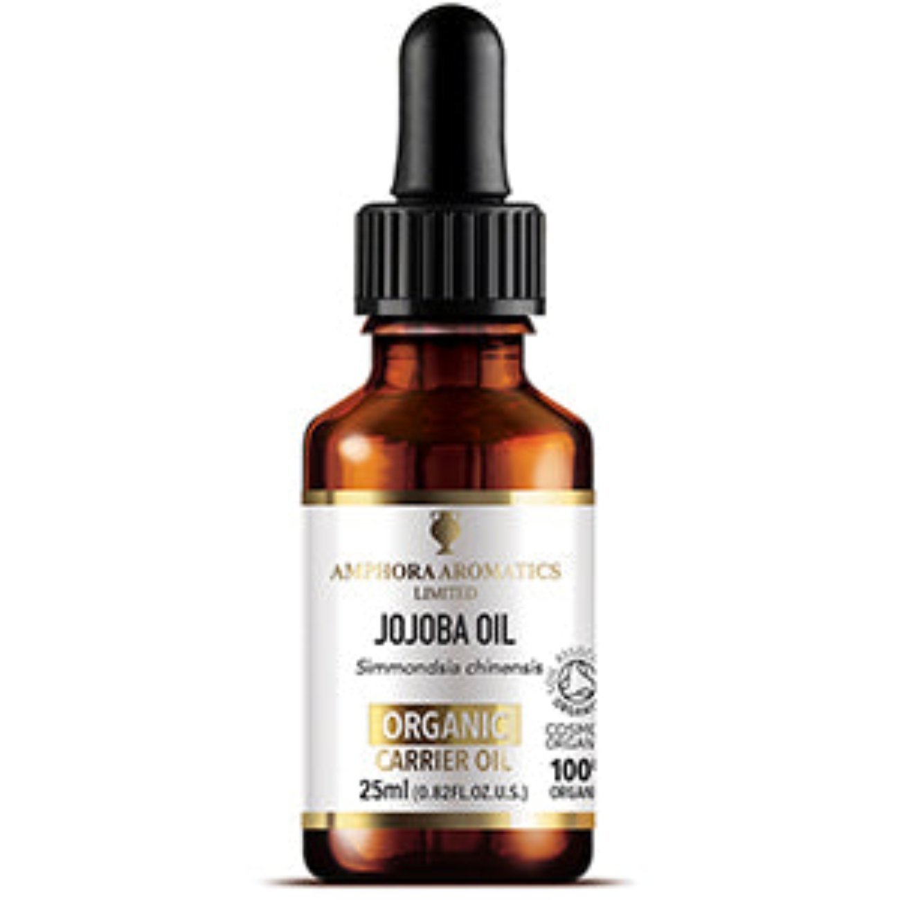 Jojoba oil 25ml - natural skincare & haircare, mimics skin's natural sebum, non-greasy & quickly absorbing.