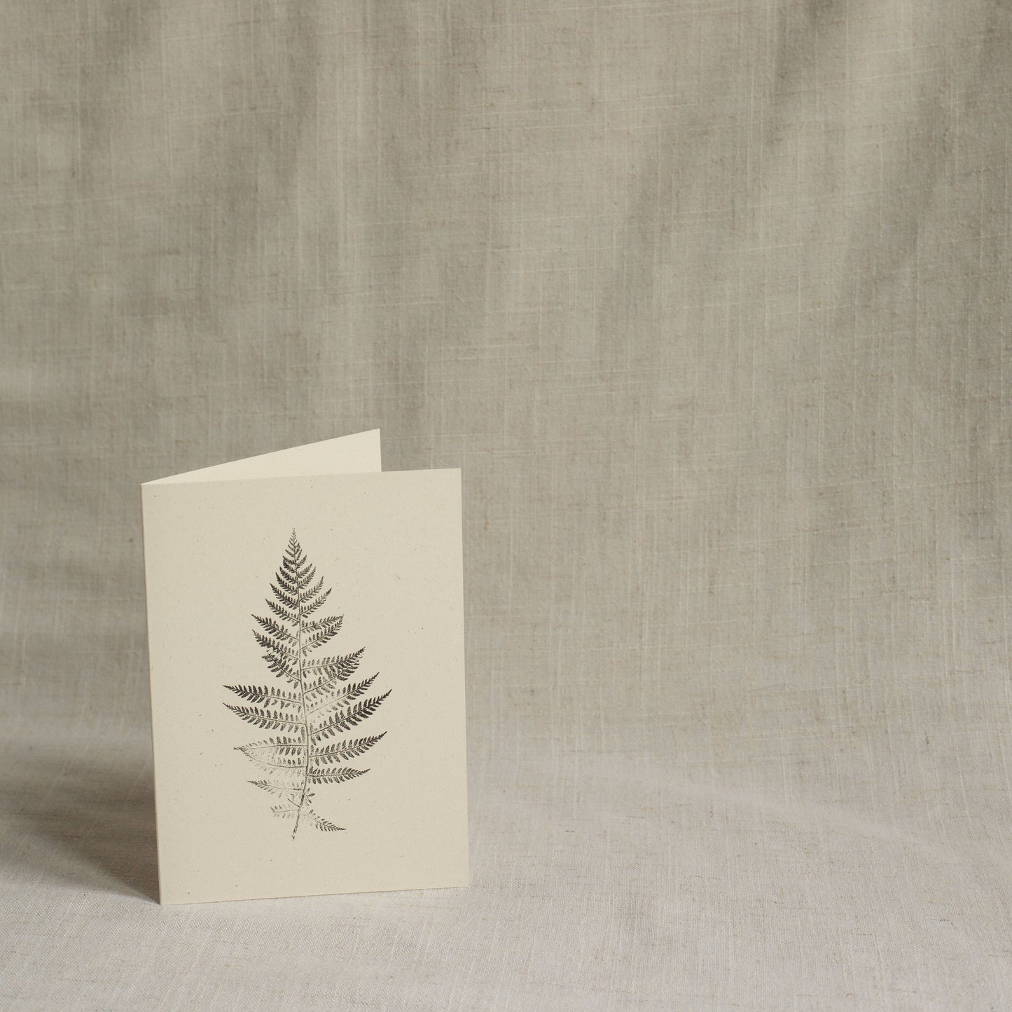 Alicia Breakspear - Lady Fern Print Greeting Card A6 Recycled Card 