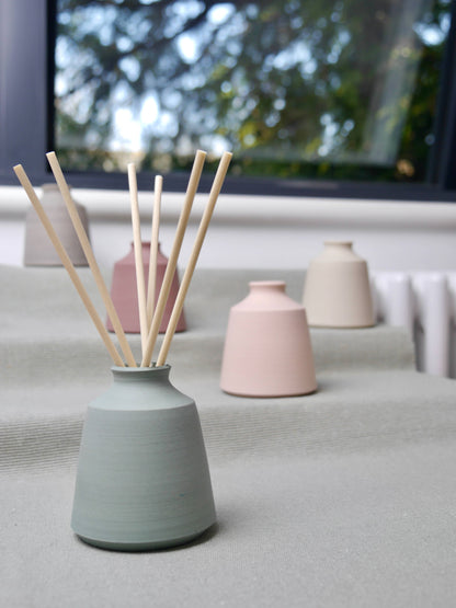 Handmade Ceramic Reed Diffuser, Luxury Home Decor  