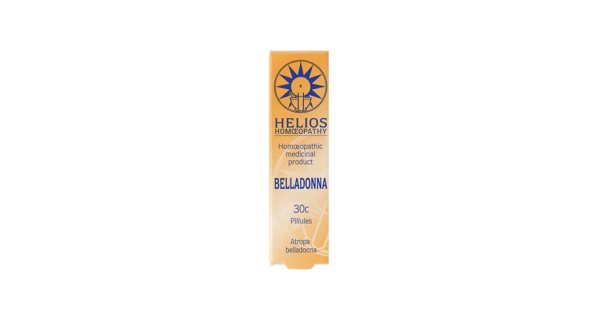 Helios Belladonna pillules, gentle homeopathic remedy for natural well-being