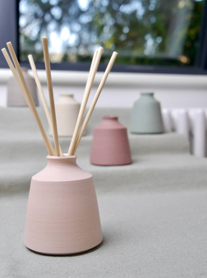 Handmade Ceramic Reed Diffuser, Luxury Home Decor  