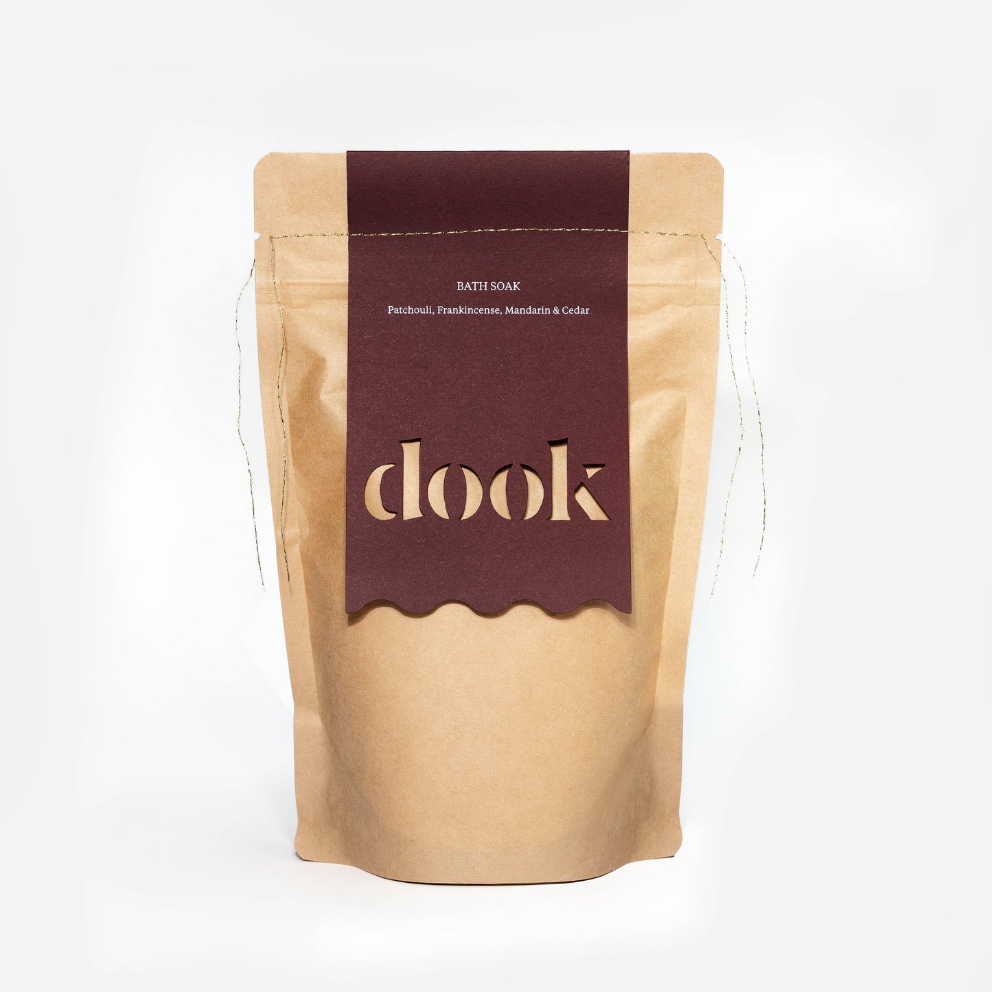 Dook - Scottish Salt Soap - New - Bath Salts - Patchouli, Frankincense, Mandarin & Cedar