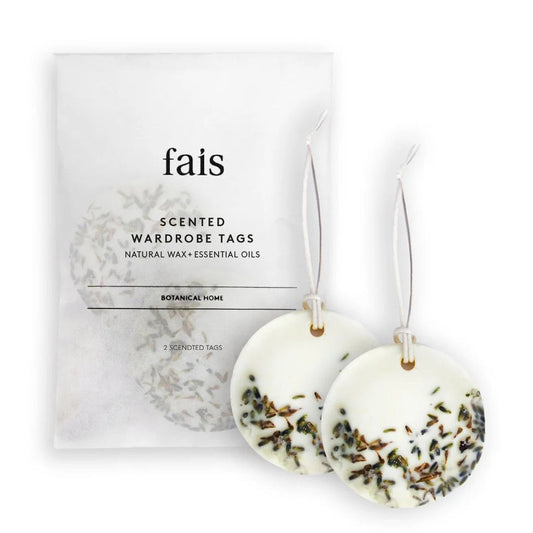 Fais 2 Scented Wardrobe Tags for long-lasting freshness in clothes and linens