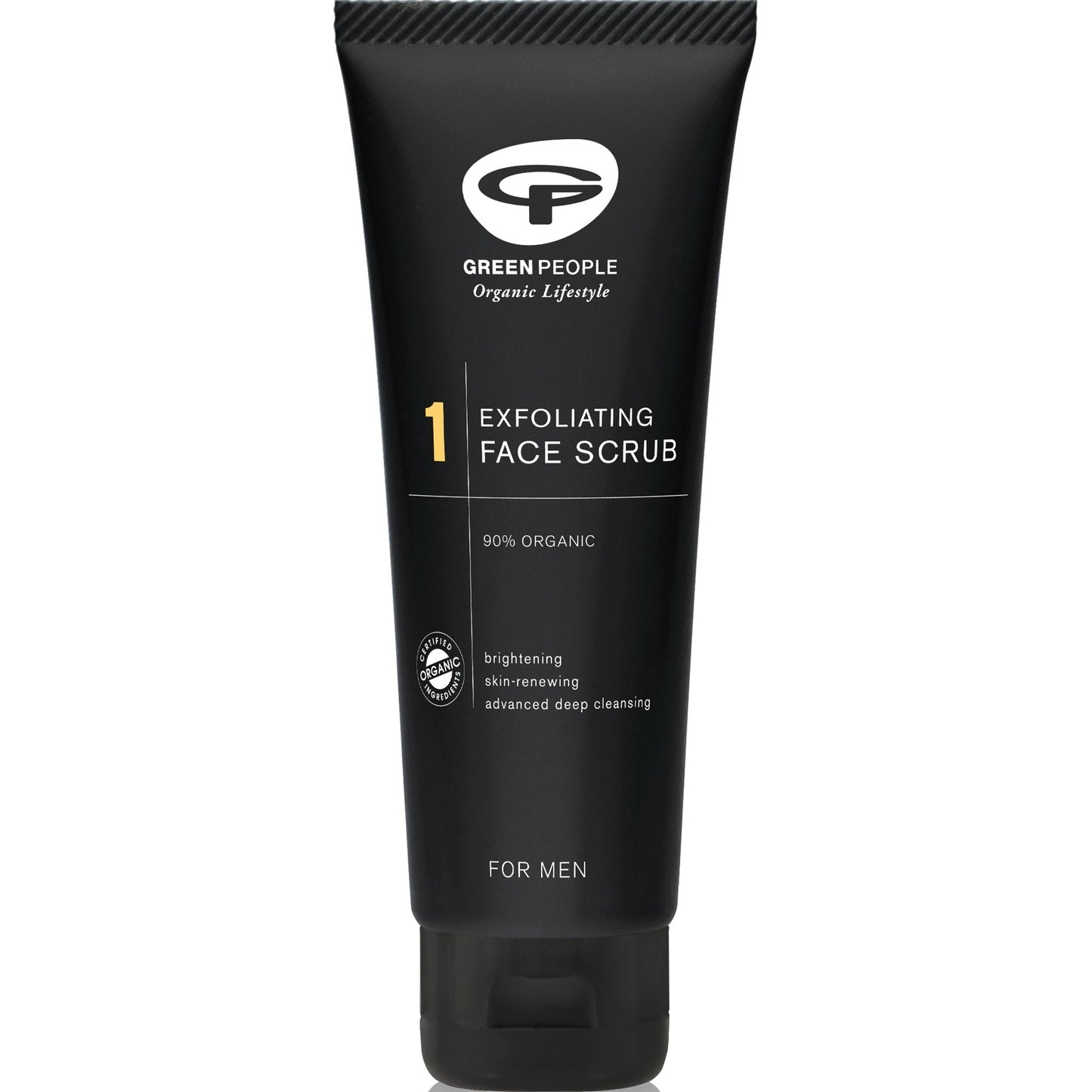Exfoliating Face Scrub for men, deeply cleanses & removes dead skin cells for a smoother, clearer complexion.