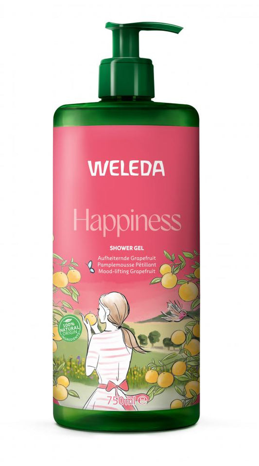 Weleda Happiness Showergel 750mL
