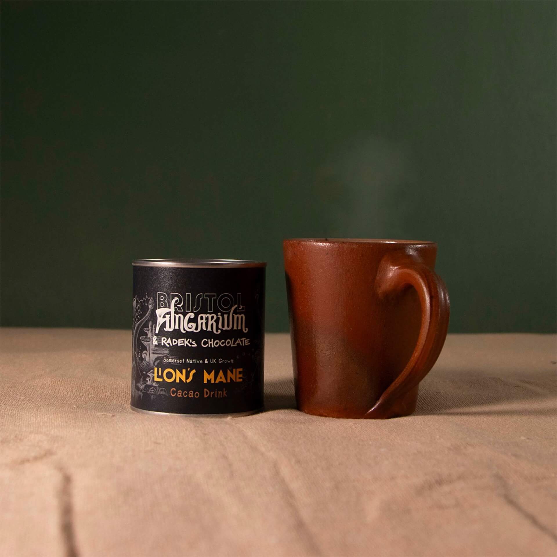 Lion's Mane Cacao Drink: rich cacao flavour for a mindful moment