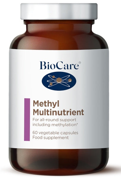 BioCare Methyl Multinutrient 60's: comprehensive daily supplement for overall health and wellbeing.
