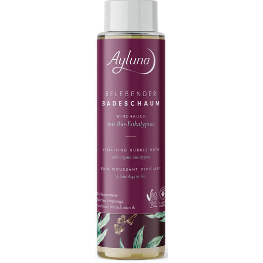 Ayluna Bubble Bath Eucalyptus, invigorating and clarifying for a tranquil sanctuary