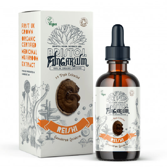 Fungarium Reishi Tincture 50ml, potent extract for overall well-being.
