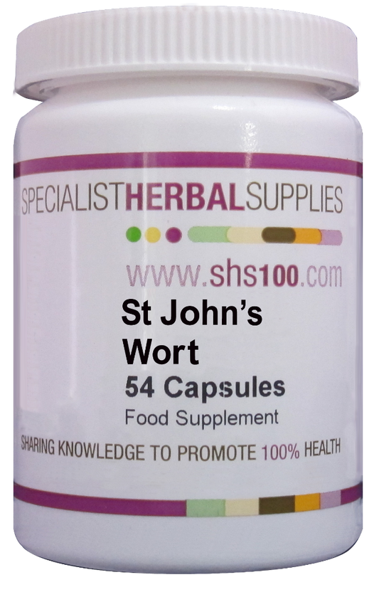 St Johns Wort capsules 54s for natural well-being support