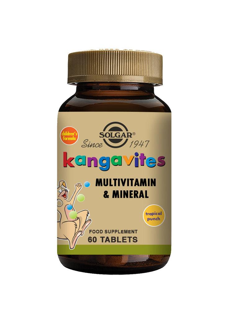 Kangavites Multivitamin 60s, supporting healthy child growth and development with essential vitamins and minerals.