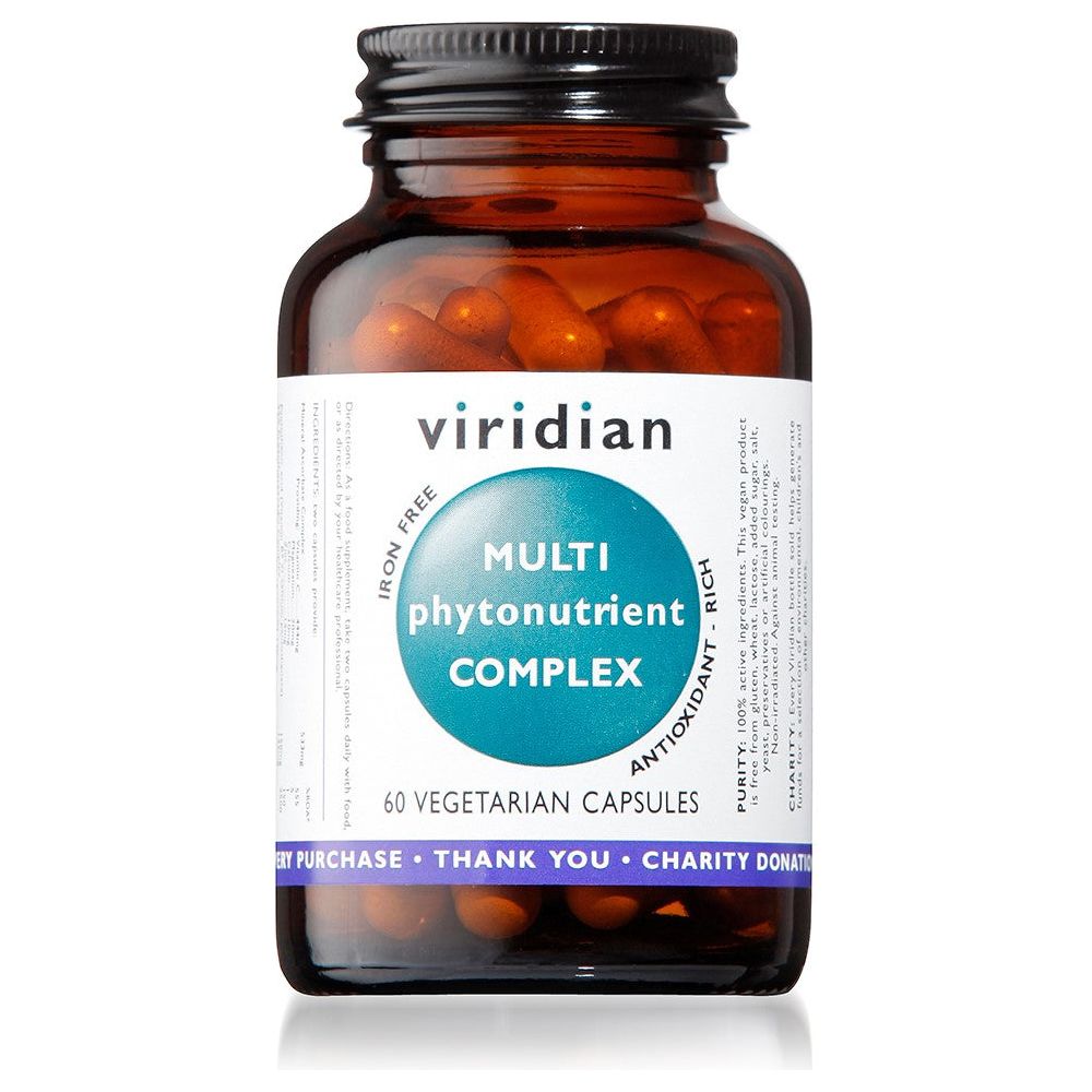 Multi Phytonutrient Complex 60s, supports overall health and vitality