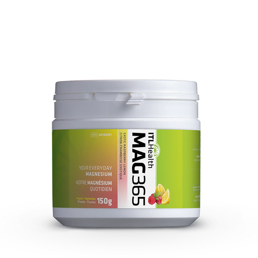 Kids Mag365 150g, highly absorbable magnesium supplement for growing bodies.