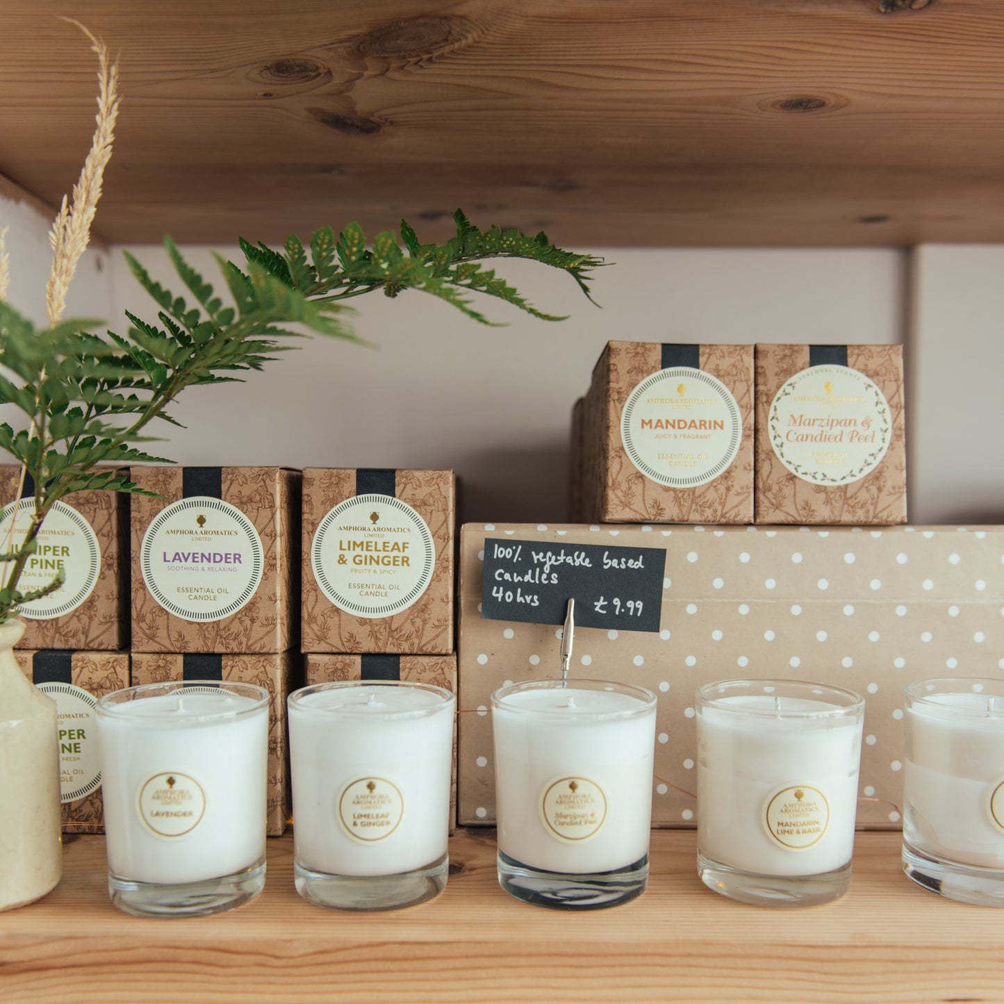 Natural Candle 40 hour Amphora Aromatics