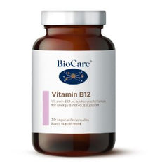 Vitamin B12 30 capsules BioCare