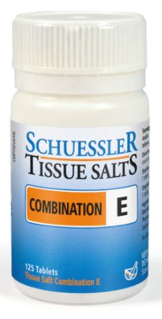 Schuessler Tissue Salts Combination E