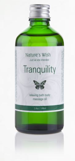 Relaxing Bath Body Massage Oil 100ml Nature's Wish