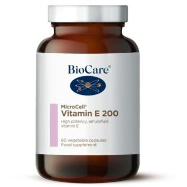 Biocare Vitamin E 200 - 60 capsules