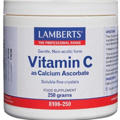 Vitamin C Calcium Ascorbate 250g Lamberts